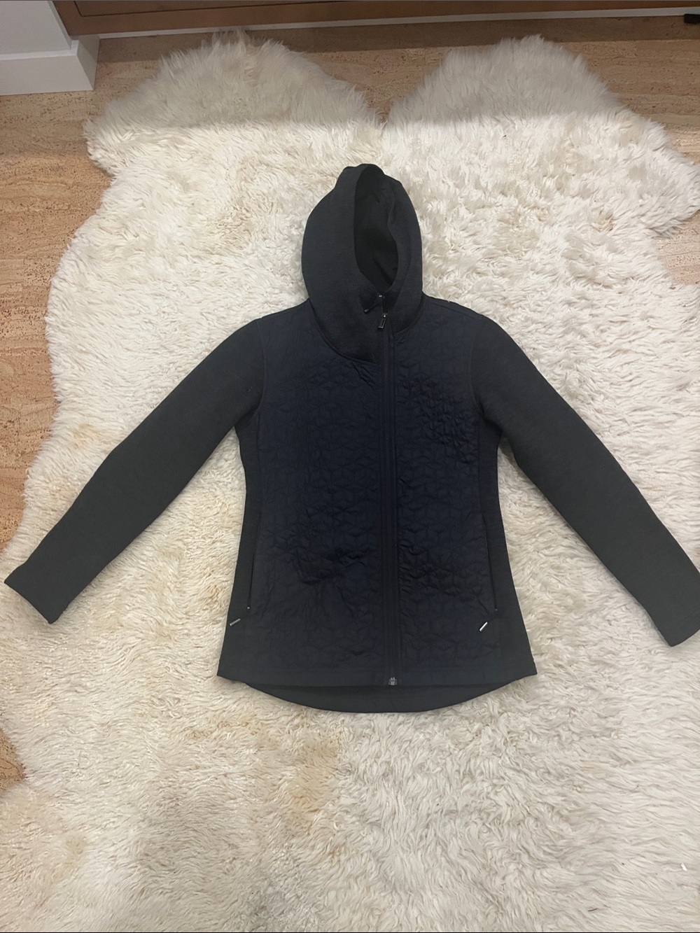 Nau Black Slim Fit Insulated Jacket